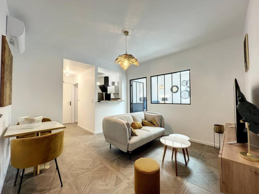 ブジャン・シュル・リブロンLoft Raffine Et Chic Au Calme Proche Du Centre De Beziers Et Des Plagesアパートメント エクステリア 写真