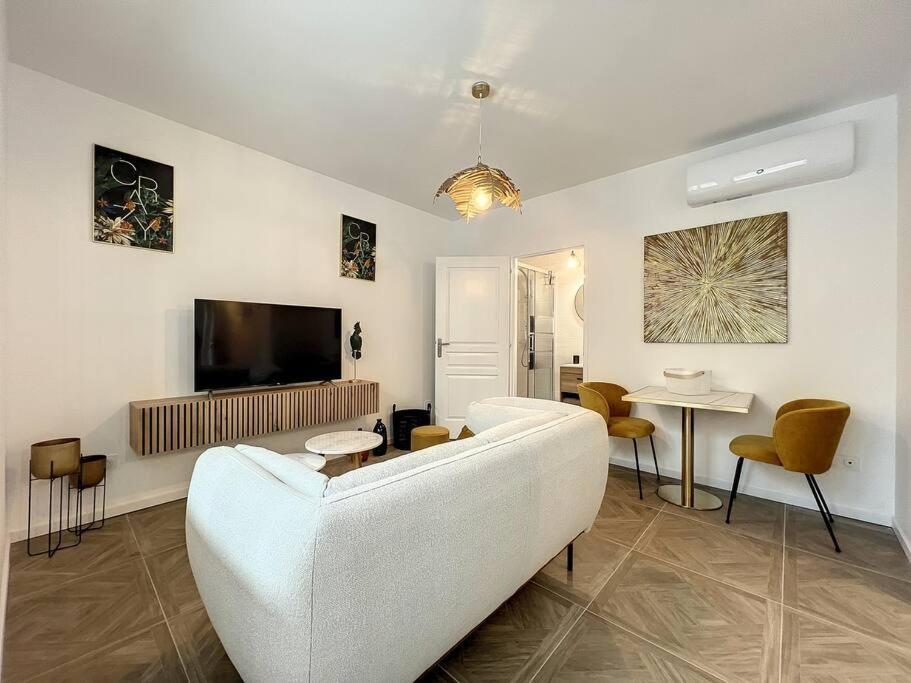 ブジャン・シュル・リブロンLoft Raffine Et Chic Au Calme Proche Du Centre De Beziers Et Des Plagesアパートメント エクステリア 写真