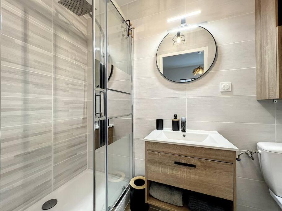 ブジャン・シュル・リブロンLoft Raffine Et Chic Au Calme Proche Du Centre De Beziers Et Des Plagesアパートメント エクステリア 写真